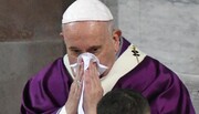 پاپ فرانسیس به علت بیماری دیدارهای رسمی خود را لغو کرد 