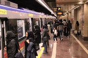 ۷۰ درصد از مسافران مترو تهران کاهش یافت