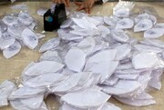 بیش از ۳۶۰ هزار عدد دستکش احتکار شده در مریوان کشف شد