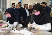 تامین سرمایه در گردش واحد تولیدی ماسک در فارس برای افزایش تولید