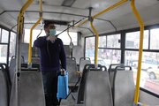 استمرار ضدعفونی روزانه پنج‌هزار دستگاه اتوبوس در تهران