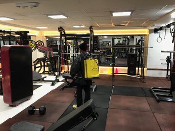 ضدعفونی و گند زدایی اماکن ورزشی شهرستان ماکو