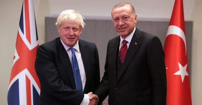 جانسون و اردوغان درباره سوریه گفت‌وگو کردند