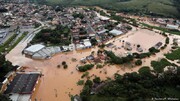 سیل و طوفان در برزیل جان ۲۱ تن را گرفت