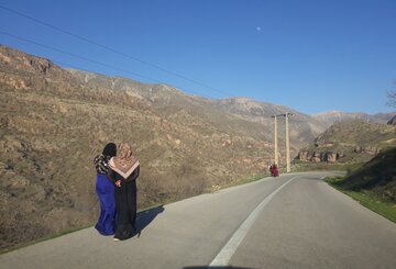 خودنمایی بهار در منطقه باینگان