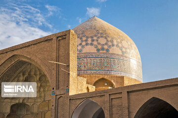 Jameh Mosque of Saveh in central Iran