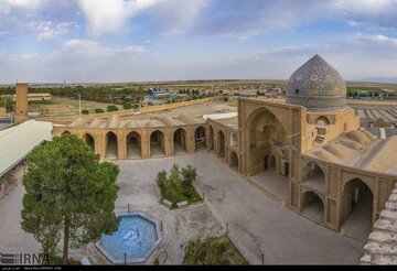 Jameh Mosque of Saveh in central Iran