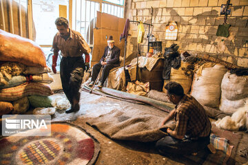 Felt-making; Very old industry in Iran