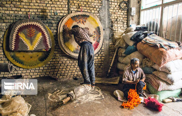 Felt-making; Very old industry in Iran