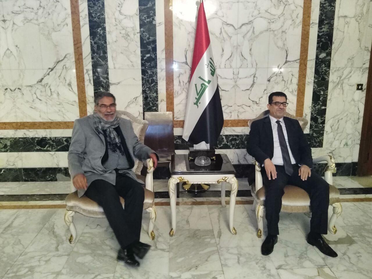 Shamkhani says will discuss boosting ties with Iraqi officials