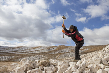 معدن آهک سمنان