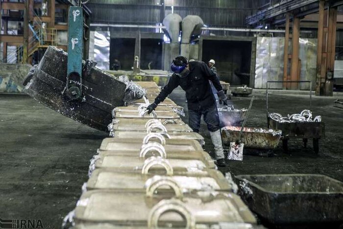 Iran's aluminum capacity production to rise by 60 percent