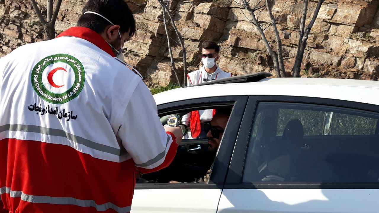 ۱۰ هزار مسافر در جاده های کرج غربالگری کرونا شدند