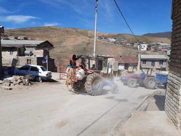 مقابله با کرونا در روستاهای کالپوش میامی