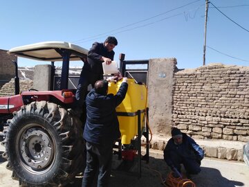 مقابله با کرونا در روستاهای کالپوش میامی