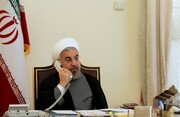  رییس جمهوری سال نو را به رهبر انقلاب اسلامی تبریک گفت