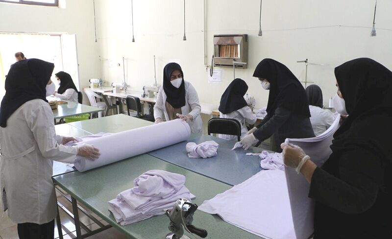 شمار کارگاه‌های تولید ماسک در دانشگاه فنی و حرفه‌ای فارس افزایش یافت