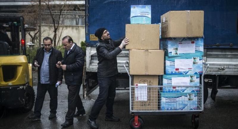 Turkey renders anti-coronavirus donations to Iran

