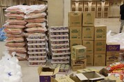 خیران مهابادی ۱۲۵۰ بسته حمایتی بین خانوارهای بی‌بضاعت توزیع کردند