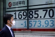 سقوط ارزش سهام آسیا با نگرانی از شیوع کرونا در غرب