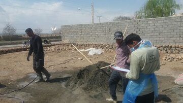 طرح غربالگری در روستای ابراهیم آباد میامی