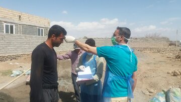 طرح غربالگری در روستای ابراهیم آباد میامی