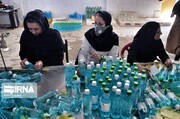 ۳۵ هزار لیتر الکل برای تهیە مواد ضد عفونی کنندە وارد کردستان شدە است