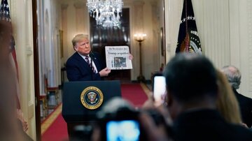 ترامپ گزارش واشنگتن پست در مورد کرونا را ننگ خواند  