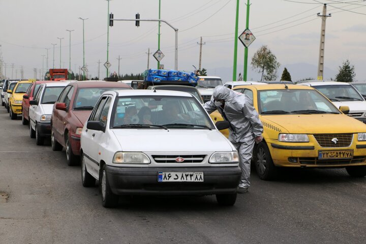 ترافیک سنگین در محورهای تهران ـ کرج و تهران ـ‌ لواسان