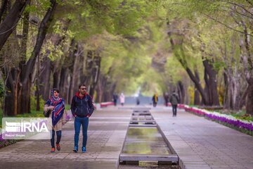 Isfahan's Chahar Bagh Historical avenue in the time of Coronavirus