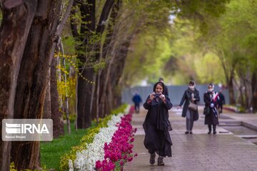 Isfahan's Chahar Bagh Historical avenue in the time of Coronavirus