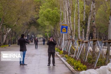 Isfahan's Chahar Bagh Historical avenue in the time of Coronavirus