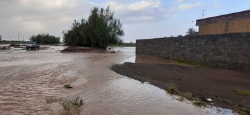 رودبار جنوب کرمان در محاصره سیلاب