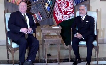 عبدالله و پمپئو بر حل بحران سیاسی افغانستان تاکید کردند