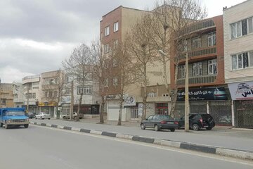 سکوت بازار مهاباد زیر سایه کرونا