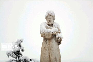 Snowfall in spring in north, west of Iran