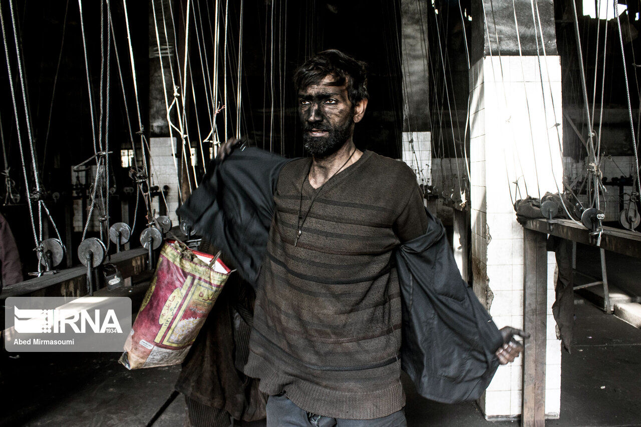 Workers of Tazareh Coal Mine in Iran