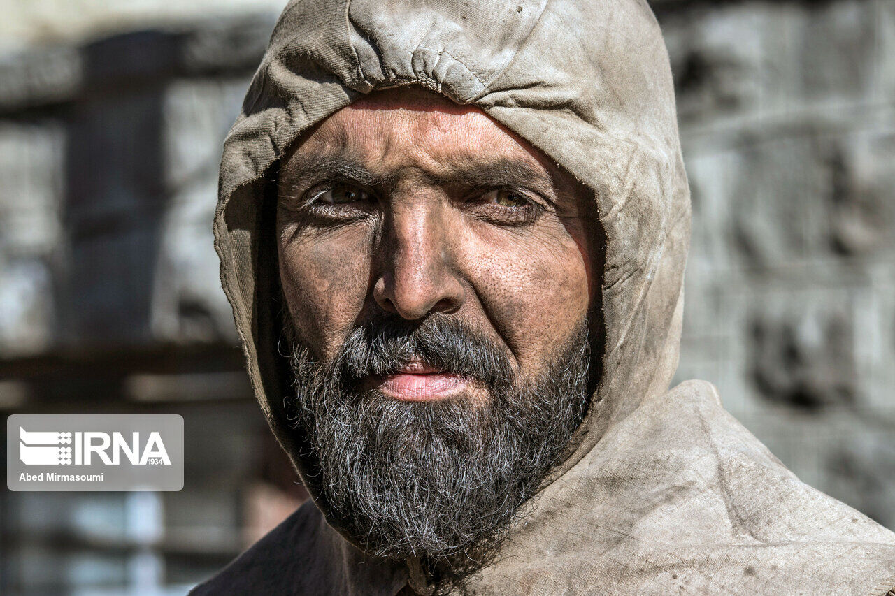 Workers of Tazareh Coal Mine in Iran