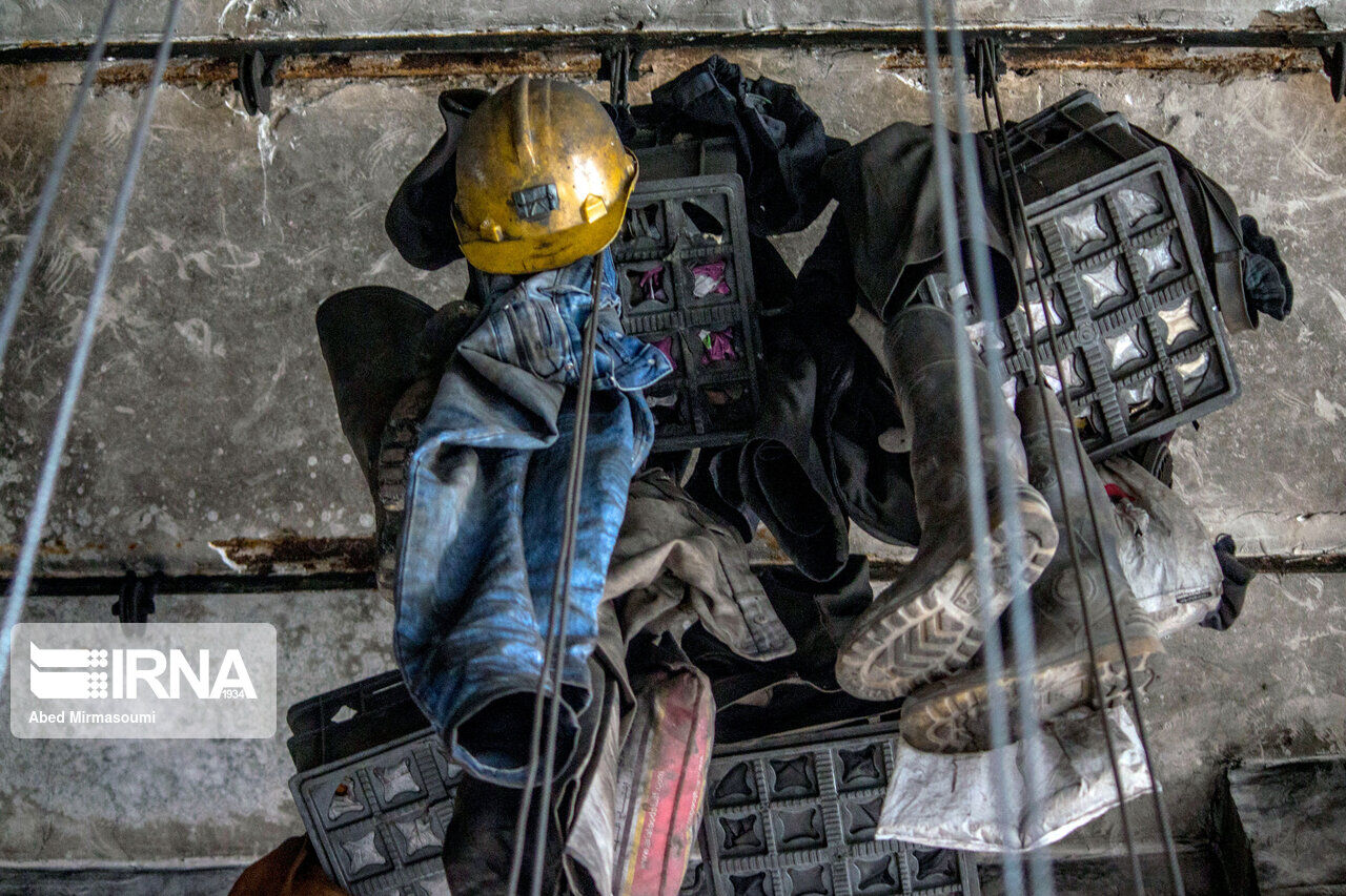 Workers of Tazareh Coal Mine in Iran