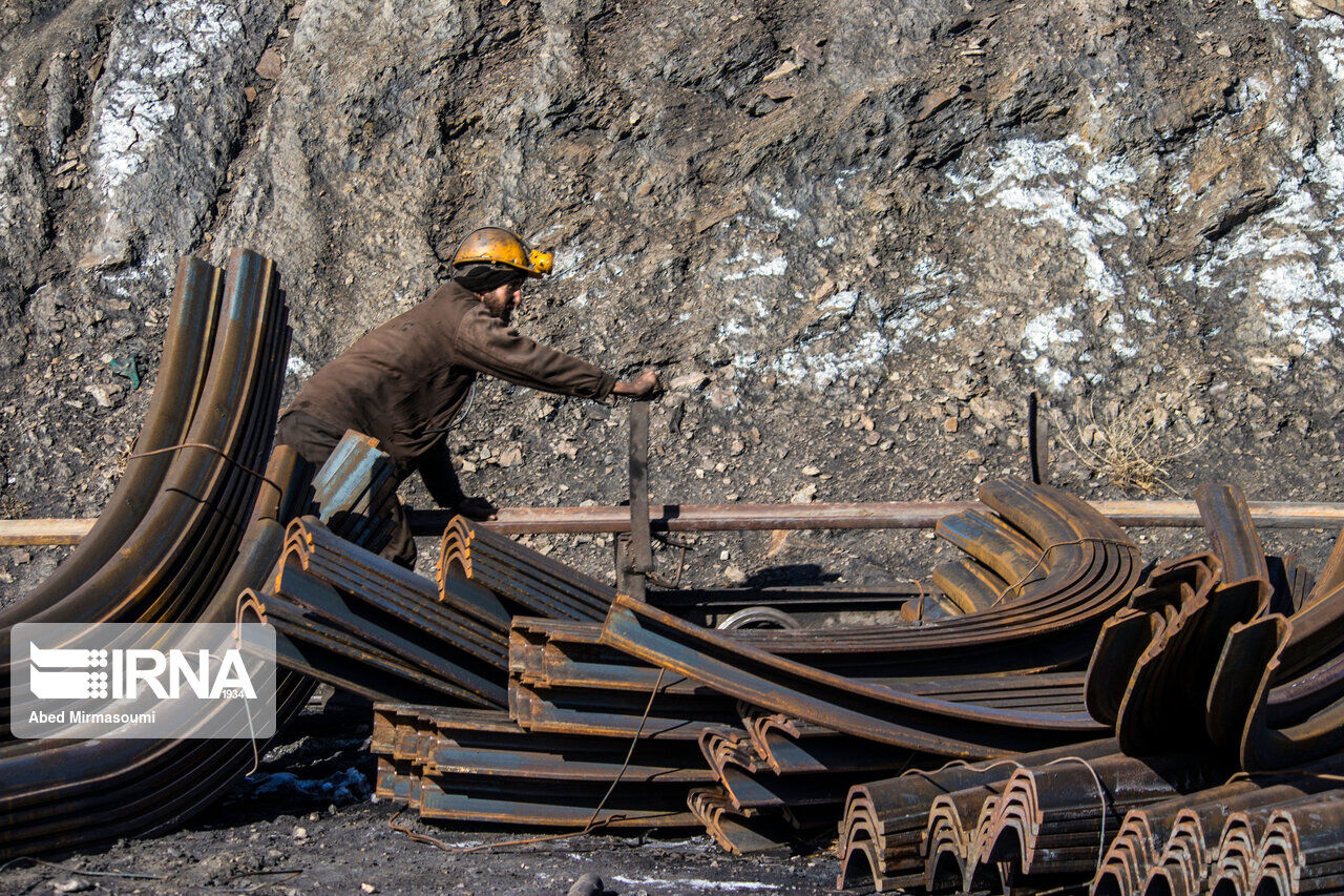 Workers of Tazareh Coal Mine in Iran