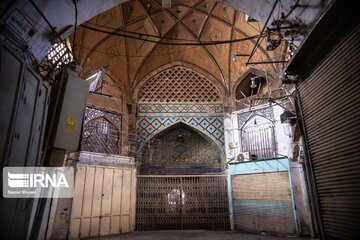 Isfahan's Grand Bazaar closure in the time of Coronavirus