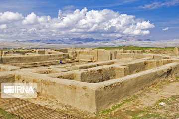 'Tepe Hasanlu' in Iran; Mehdi Rahnavard