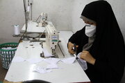 تولید روزانه ۱۵۰ هزار ماسک توسط جهادگران بسیجی خراسان رضوی