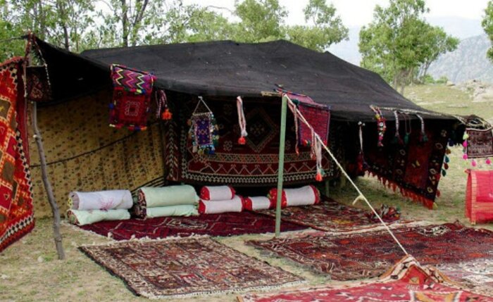 برپایی ۲۲۰ سیاه چادر عشایری برای استقبال از مسافران نوروزی