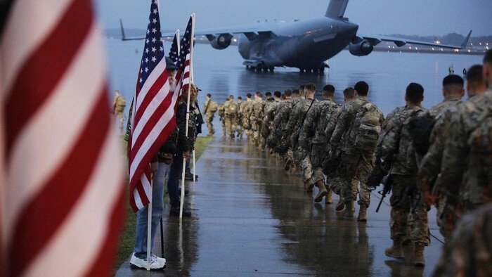 کرونا موجب تعلیق ماموریت ائتلاف آمریکایی در عراق شد