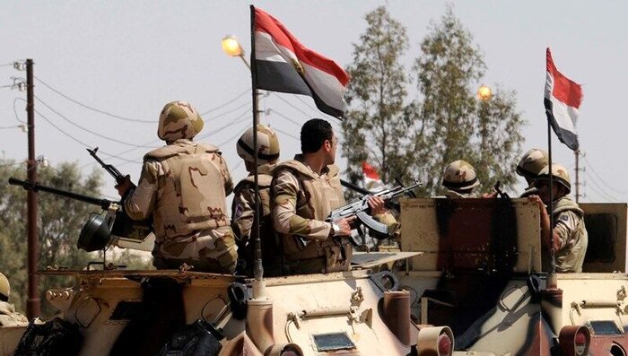 هلاکت دو تروریست در حمله ارتش مصر به شمال سینا