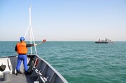 رزمایش نیروی دریایی جمهوری آذربایجان در خزر برگزار شد