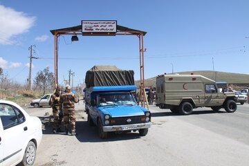 کنترل ورود و خروج در مناطق شهری و روستایی مهاباد