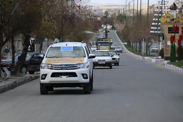 ضد عفونی و گند زدایی شهر بوکان توسط ارتش