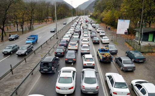 ۱۸ میلیون تردد خودرو در جاده‌های مازندران ثبت شد